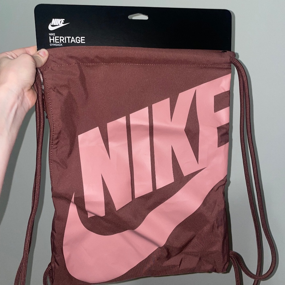 Nike Rose Pink Drawstring Bag
